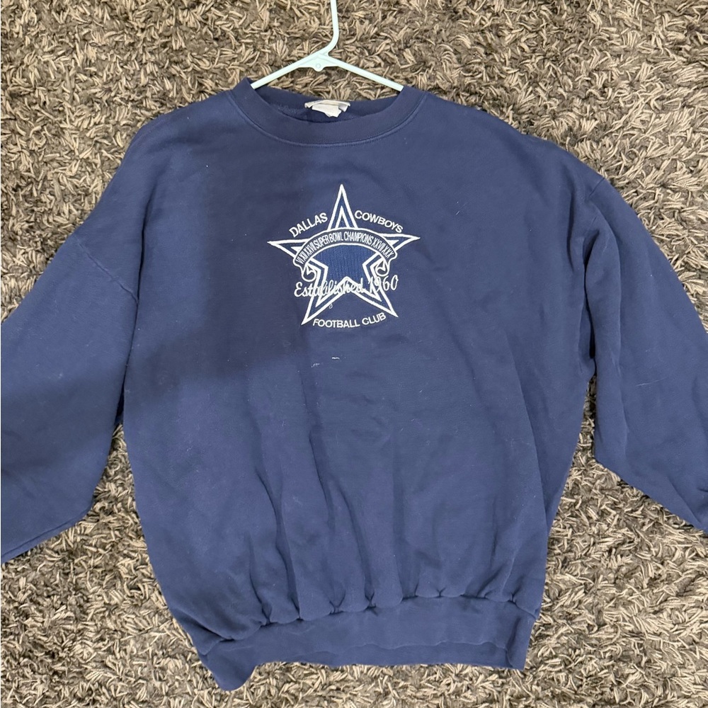 Dallas Cowboys Blue Sweatshirt